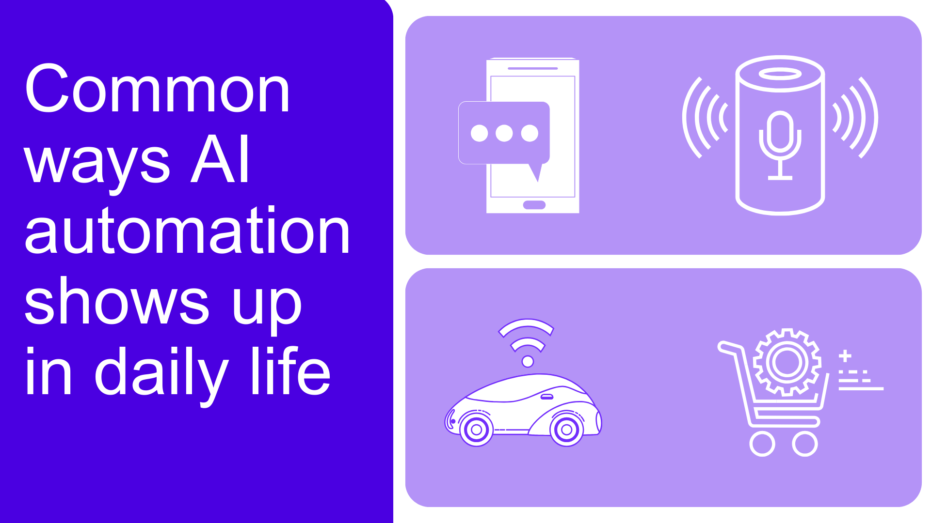 common ways ai automation shows up in daily life